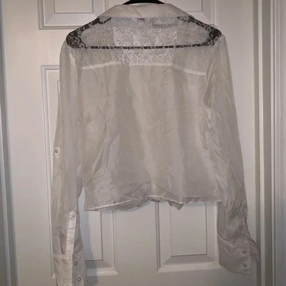 White Crop Top - Picture 4 of 4